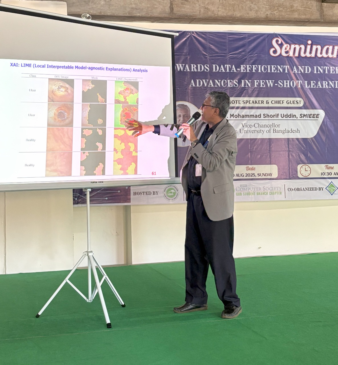 Successful Completion of seminar on "Towards Data-Efficient and Interpretable Computer Vision: Advances in Few-Shot Learning and Explainable AI"
