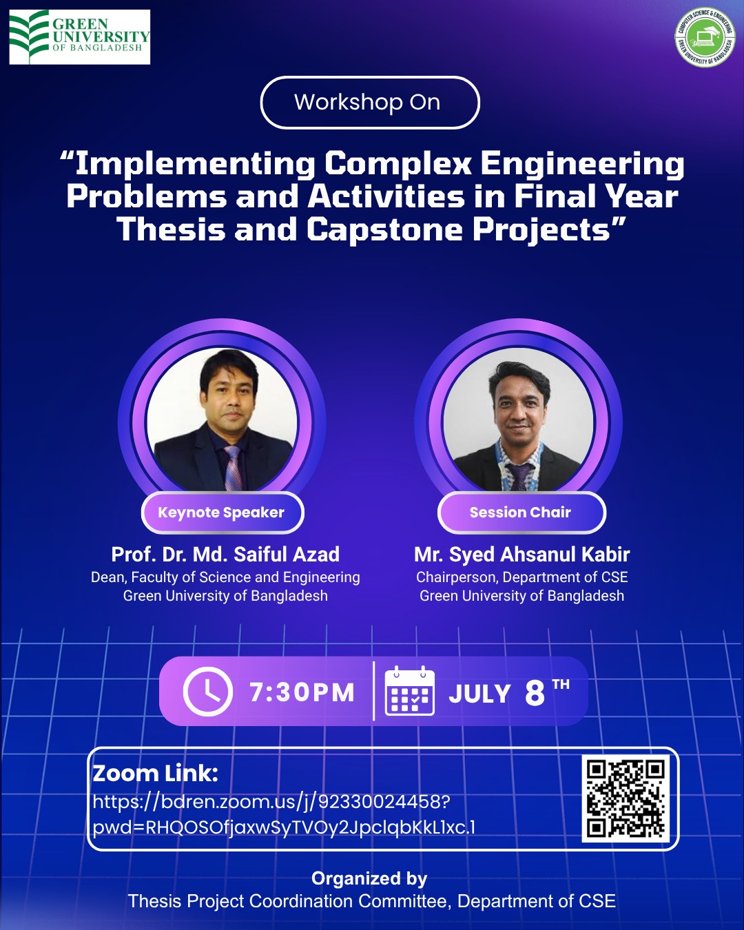 Implementing Complex Engineering Problems in Final Year Projects