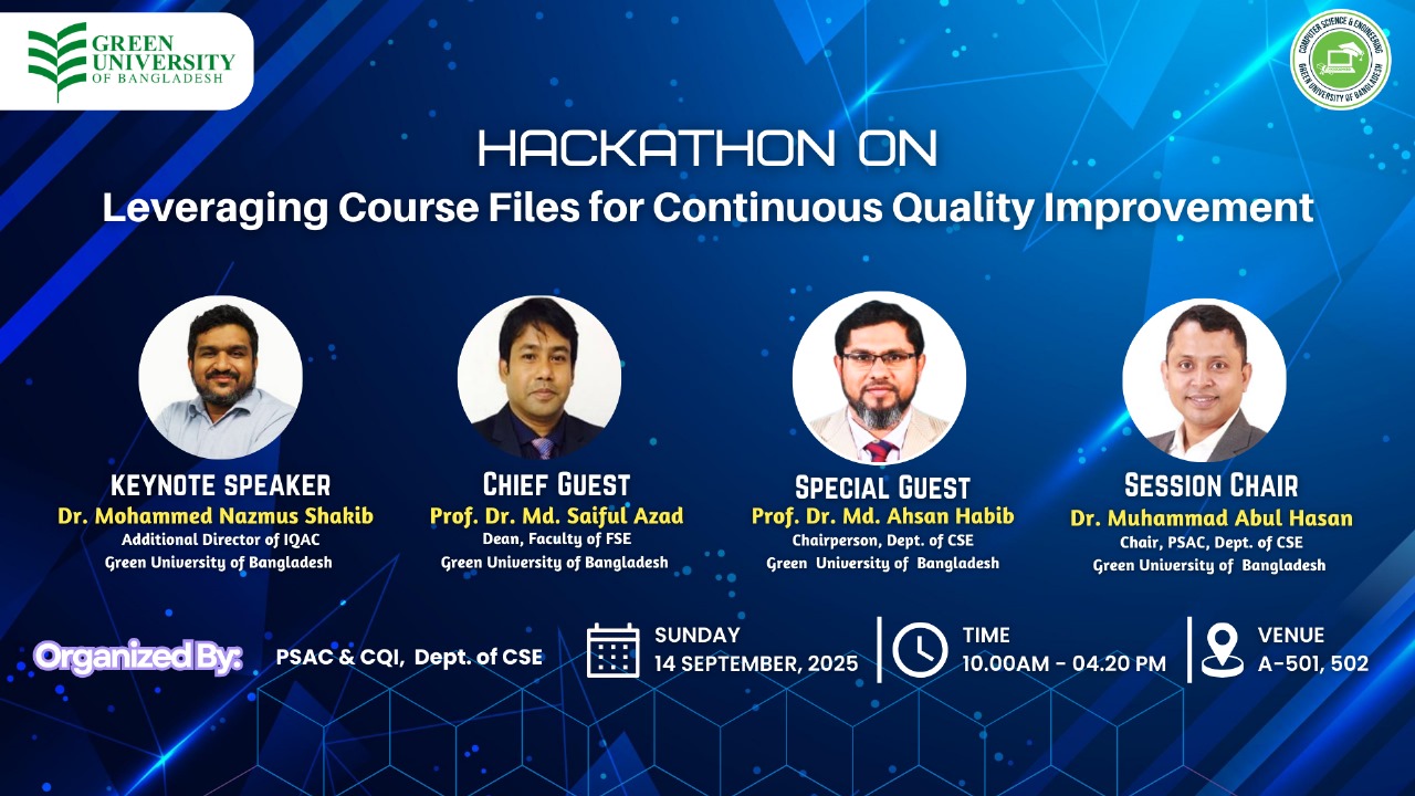 Hackathon on Leveraging Course Files for Continuous Quality Improvement