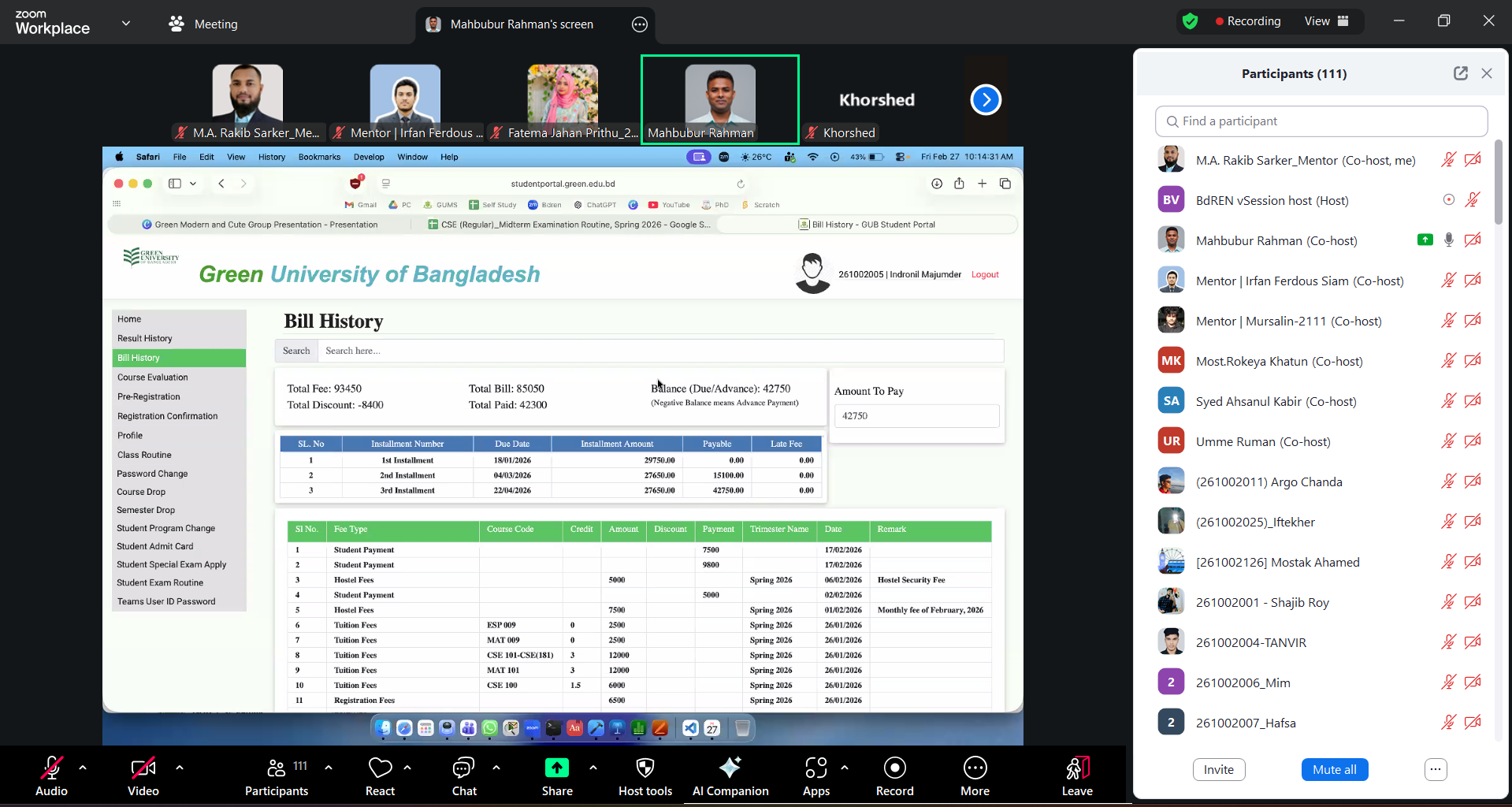 Successful Midterm Preparatory Meeting Conducted for First-Semester CSE Students