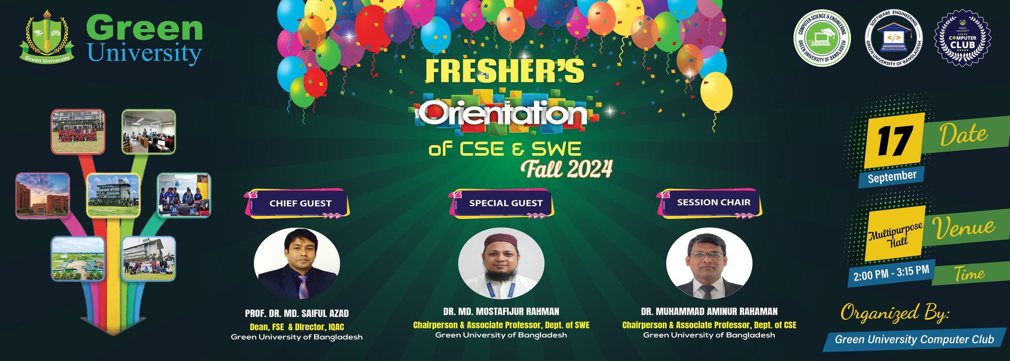 Fresher Orientation Fall 2024