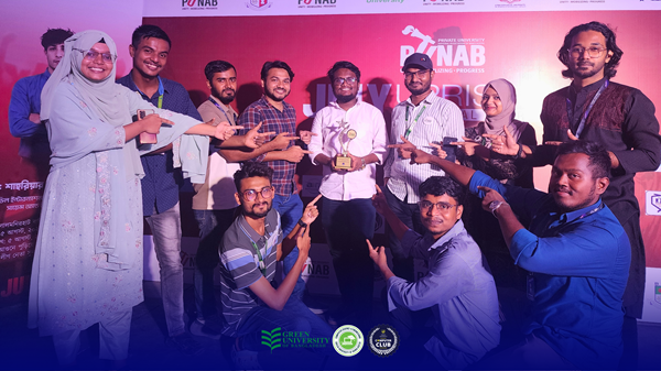 Green University Computer Club (GUCC) Wins Prestigious "Club Excellence Award" at July Uprising Memorial Award 2026