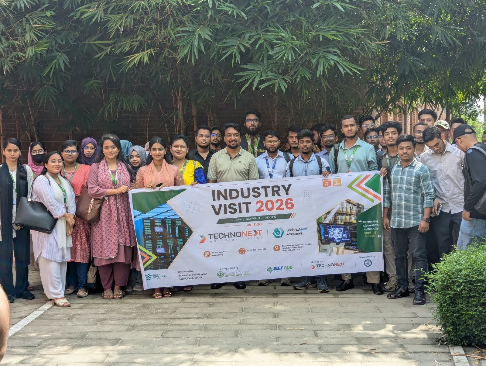 CSE Department Successfully Organizes Industry Visit 2026 to TechnoNext Software Limited