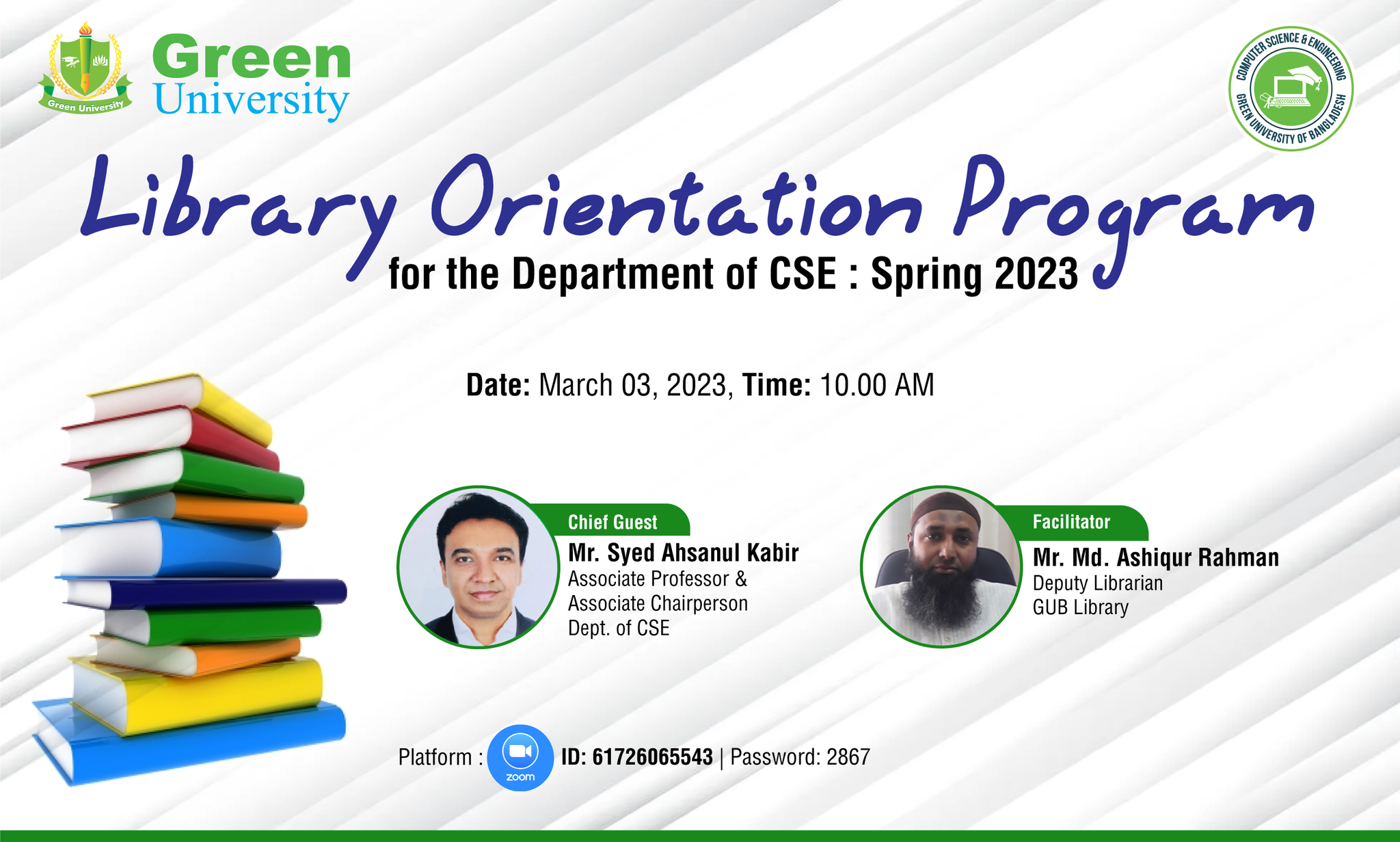 The Library Orientation Program Spring - 2023